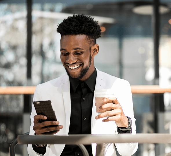 Trader using Bitstac