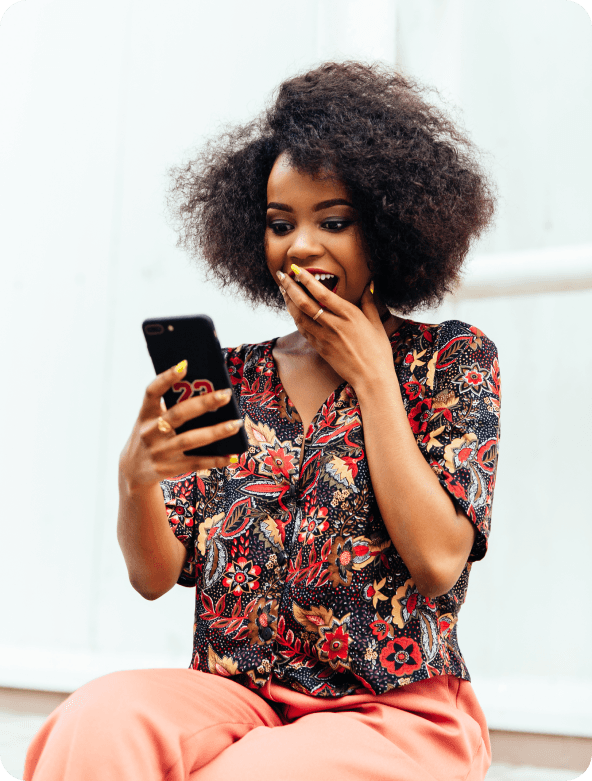 Happy user with Bitstac