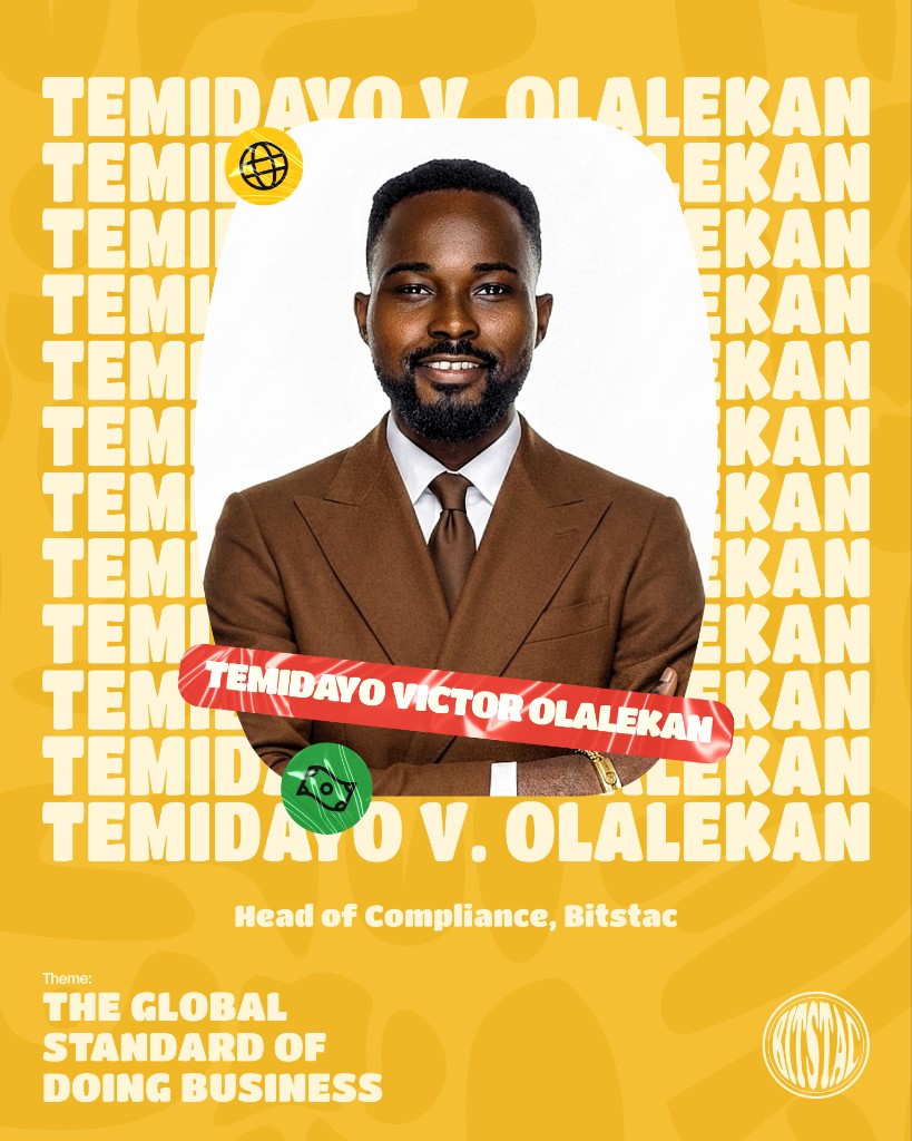 Temidayo Victor Olalekan, Head of Compliance at Bitstac